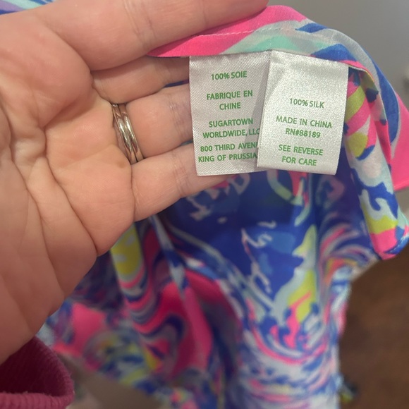 Lilly Pulitzer Silk Kimi Dress - Picture 6 of 6